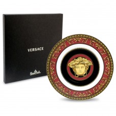 ROSENTHAL VERSACE MEDUSA RED PLATE 18CM W/ AUTHENTICITY CARD RRP$169 4012434258540  183379887096